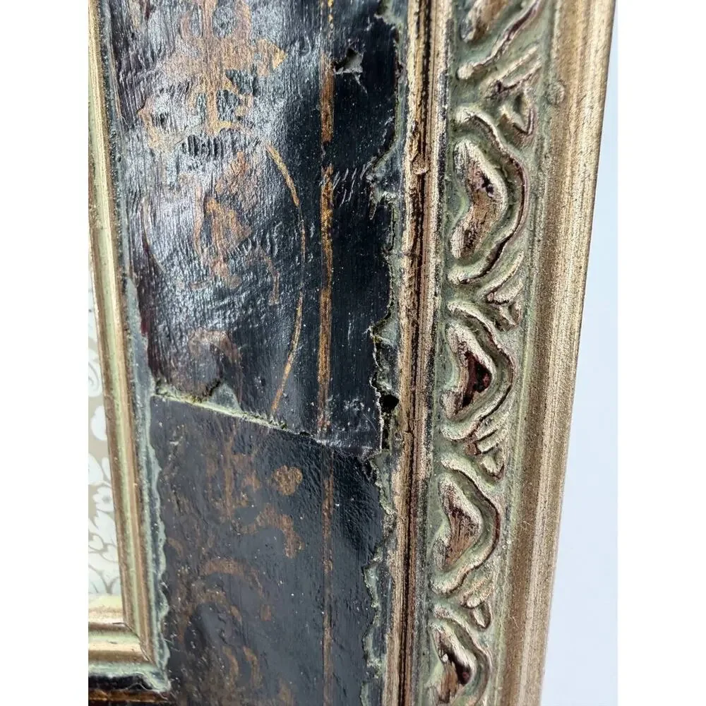 Nine Pegs 8x10 Photo Frame Solid Wood Ornate Decorative 4.28 lb
